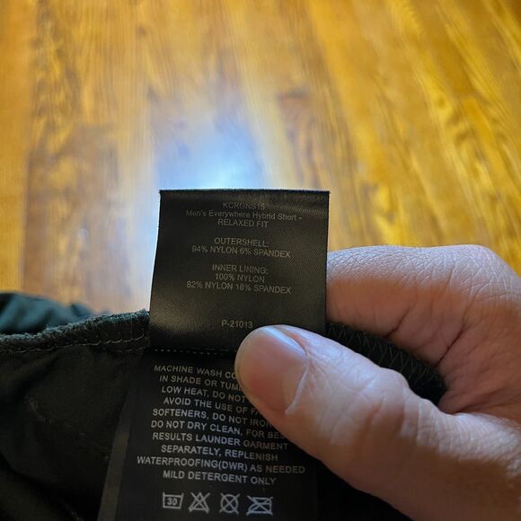 686 Everywhere Collection Hybrid Shorts Men's Size 30 Green Nylon Spandex Active - Picture 4 of 9